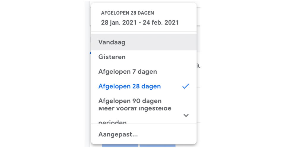 Google Analytics manier van werken